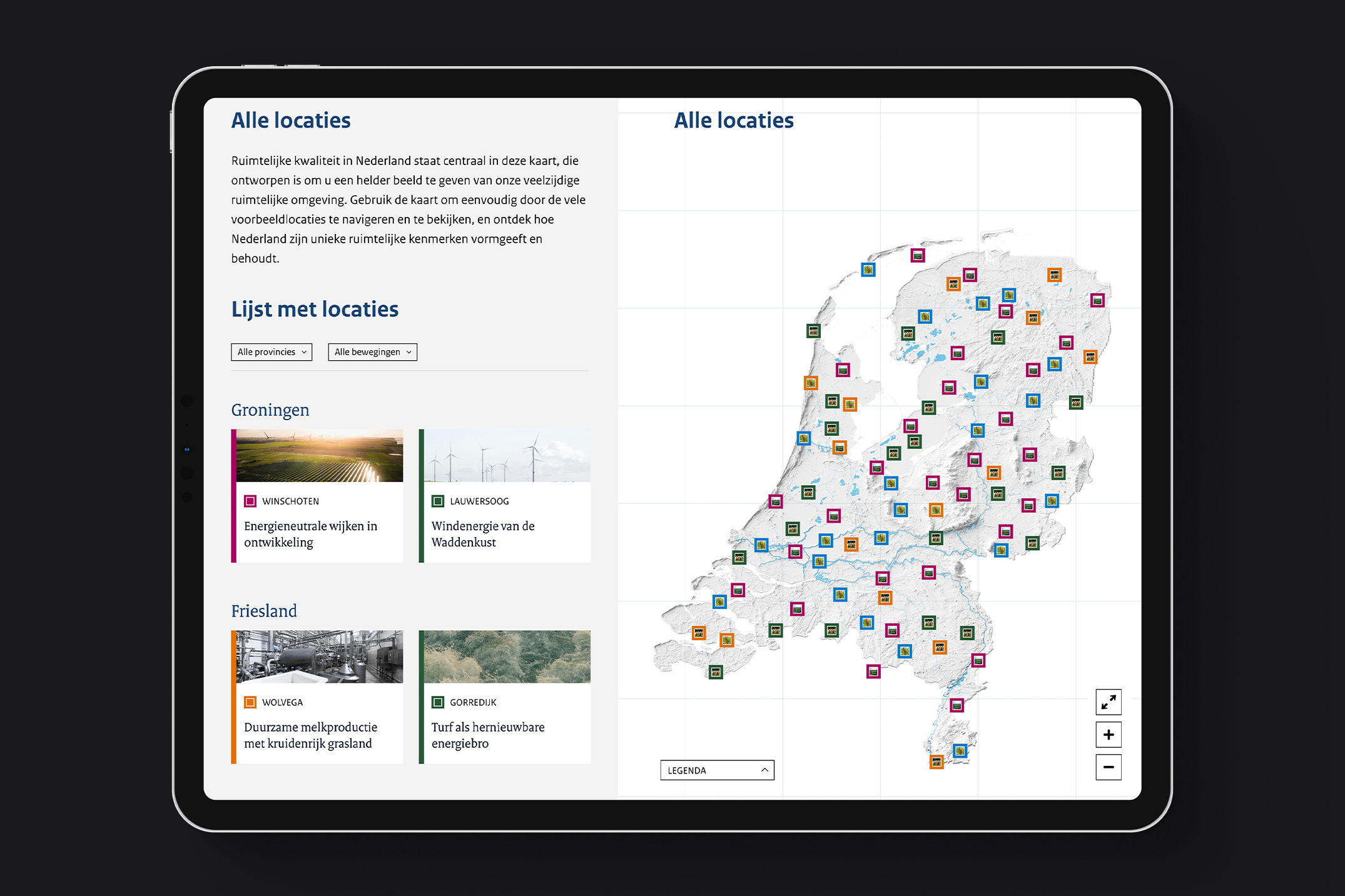 MooiNL Atlas screen