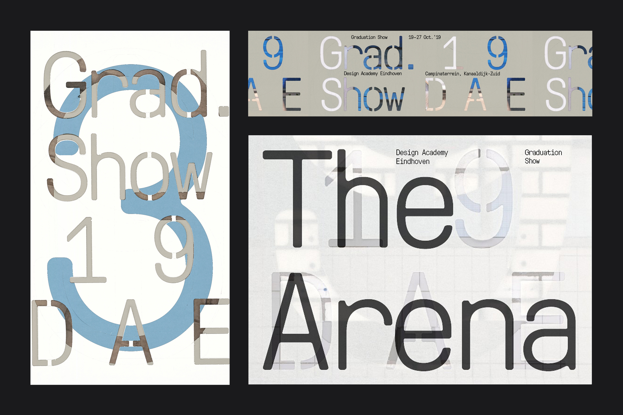 DAE Graduation Show identity