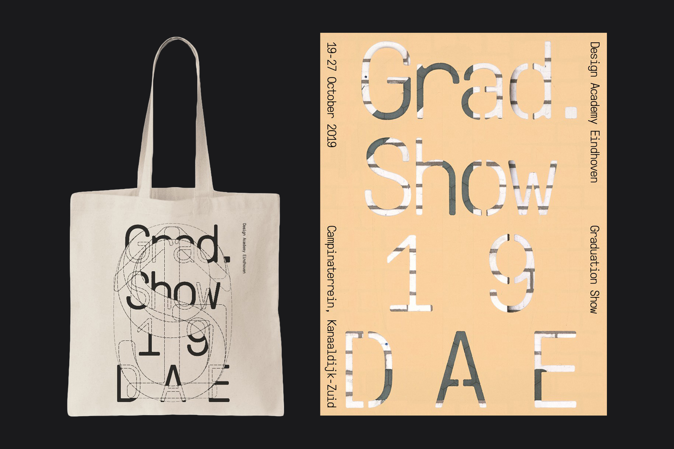 DAE Graduation Show identity