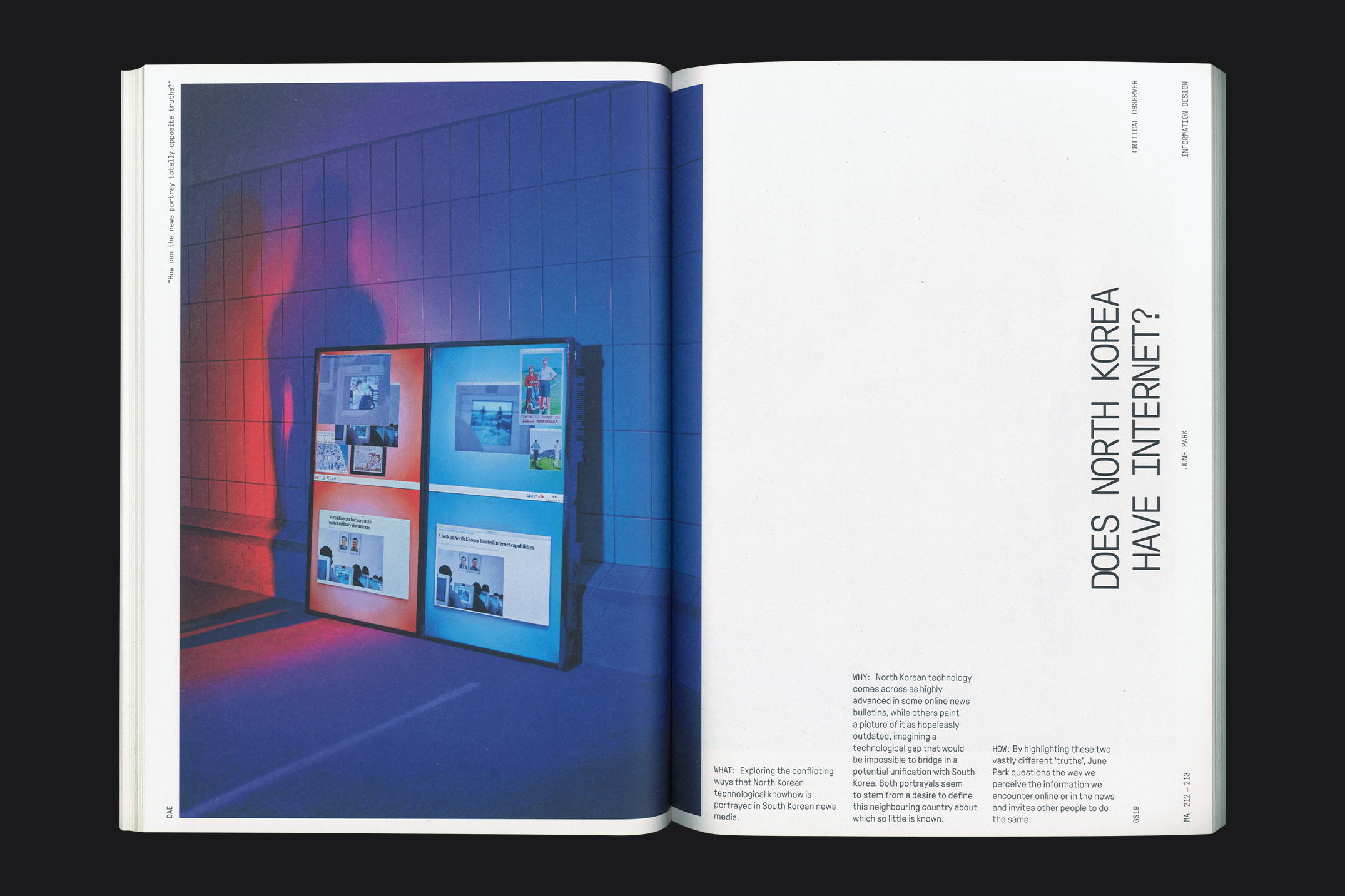 DAE Graduation Catalogue spread